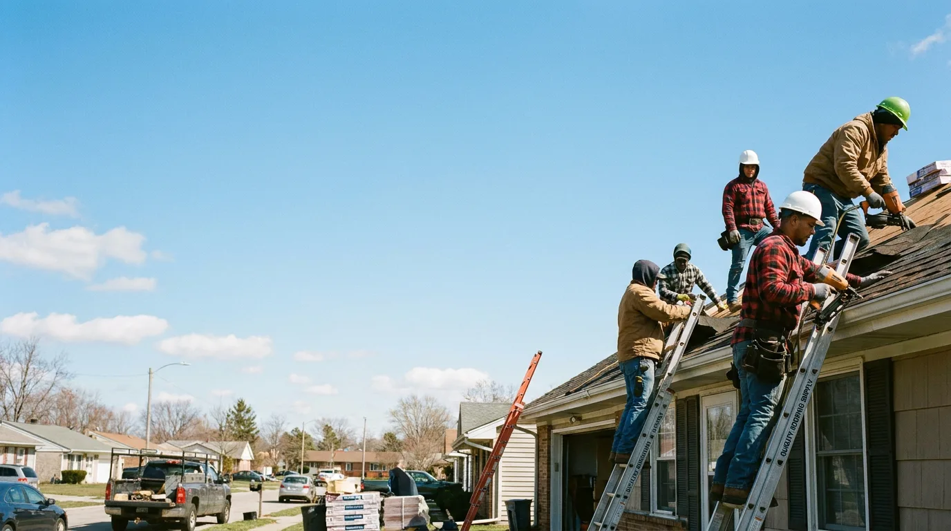Roofing in Pinckneyville, IL near me